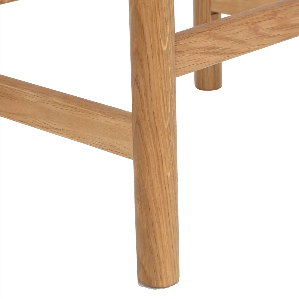 2er Set Barhocker Ida mit Geflechtsitz - Wildeiche
