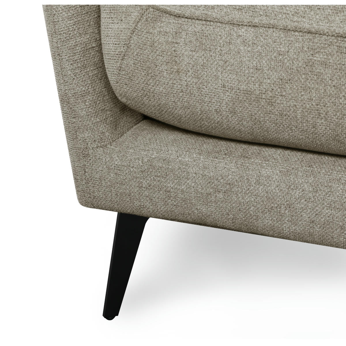 2-Sitzer Sofa - Stoffbezug Beige