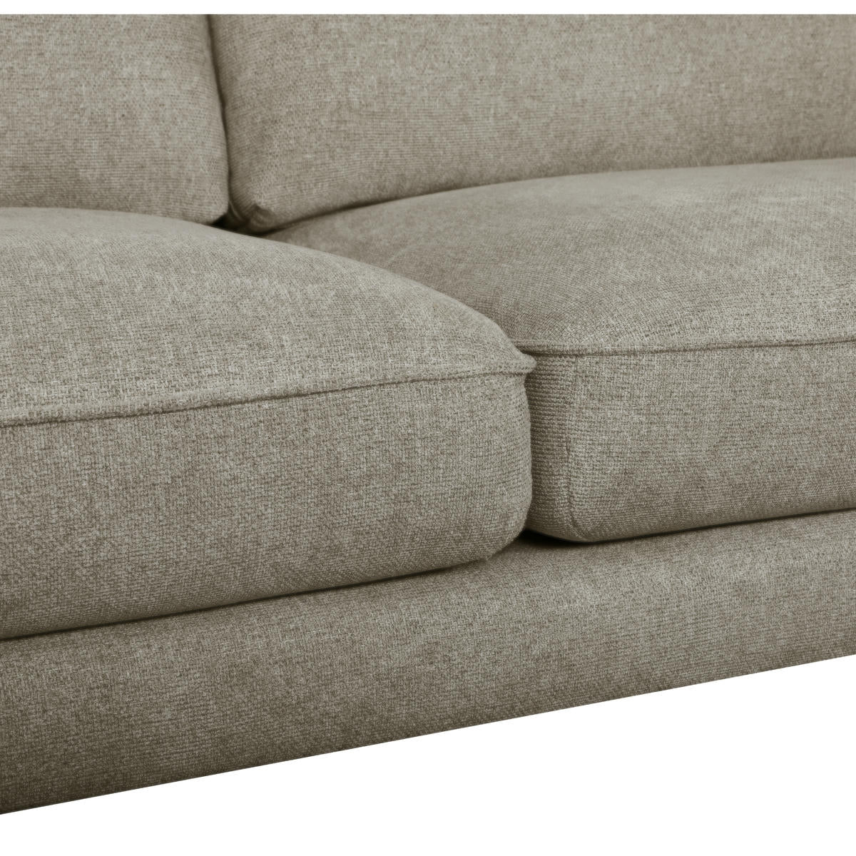 3-Sitzer Sofa - Stoffbezug Beige