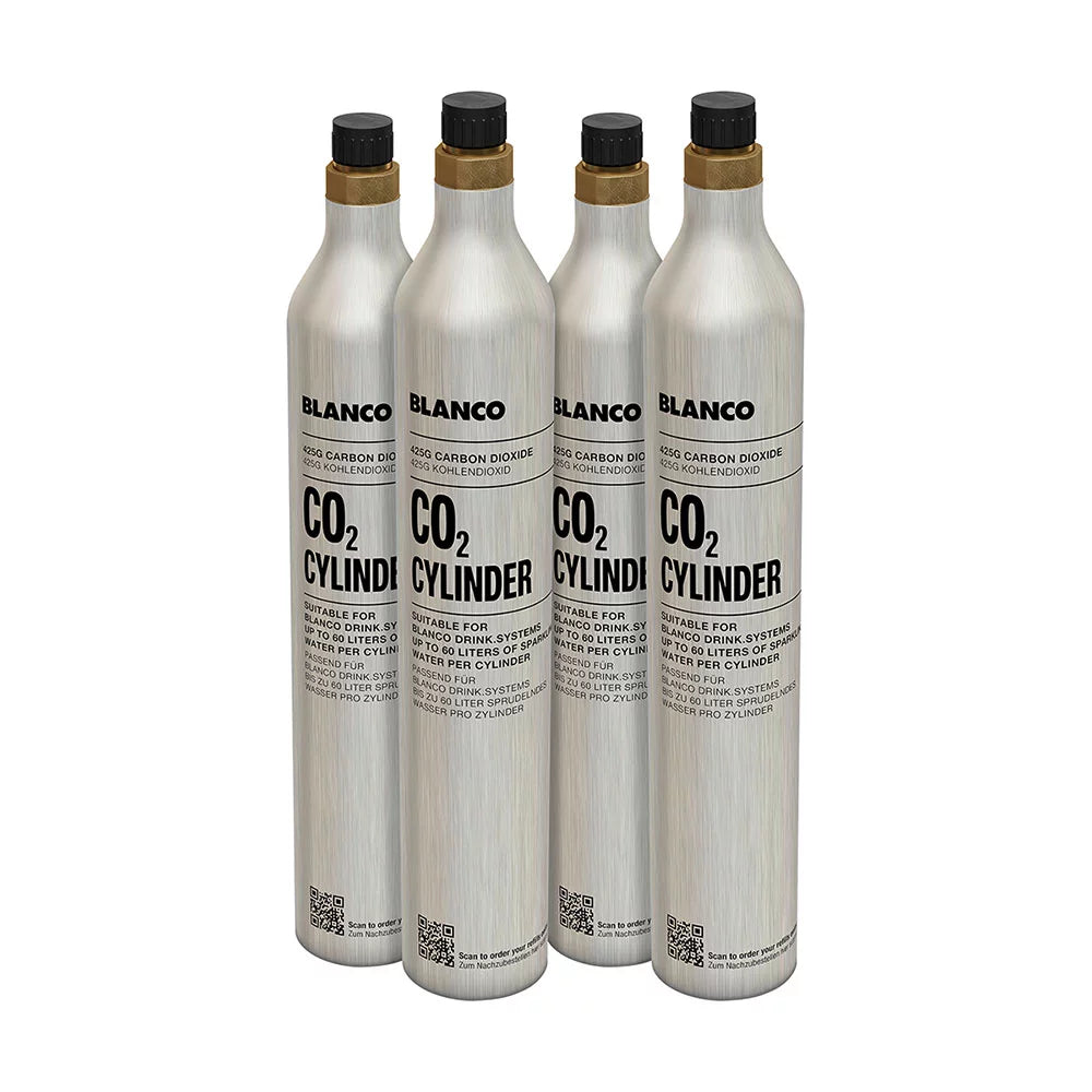 BLANCO Starterkit CO2-Zylinder 4er Set