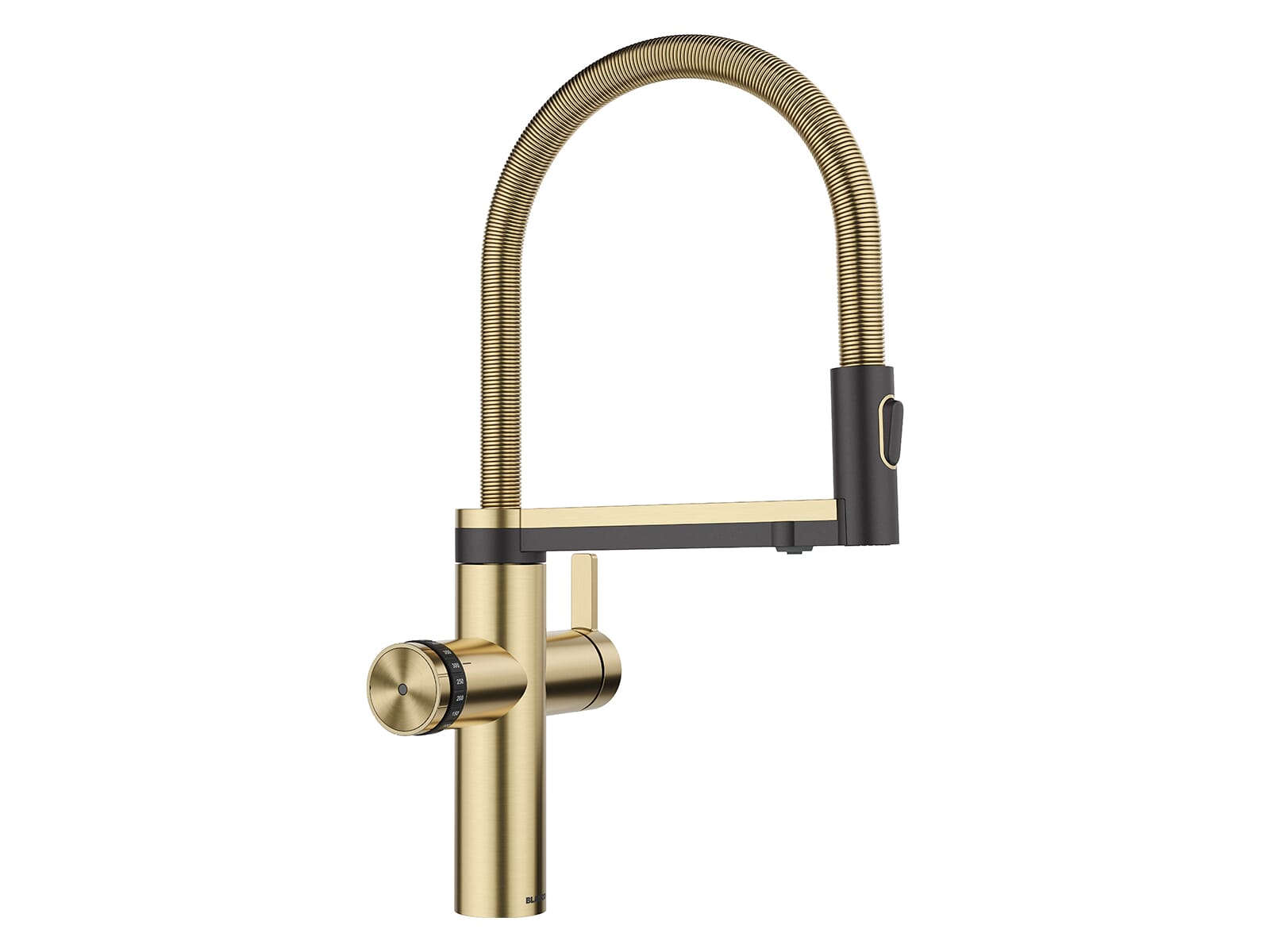 Blanco Set Trinkwasserarmatur Choice Icona Edelstahl gebürstet + Kühl- und Karbonisierungseinheit Choice.All