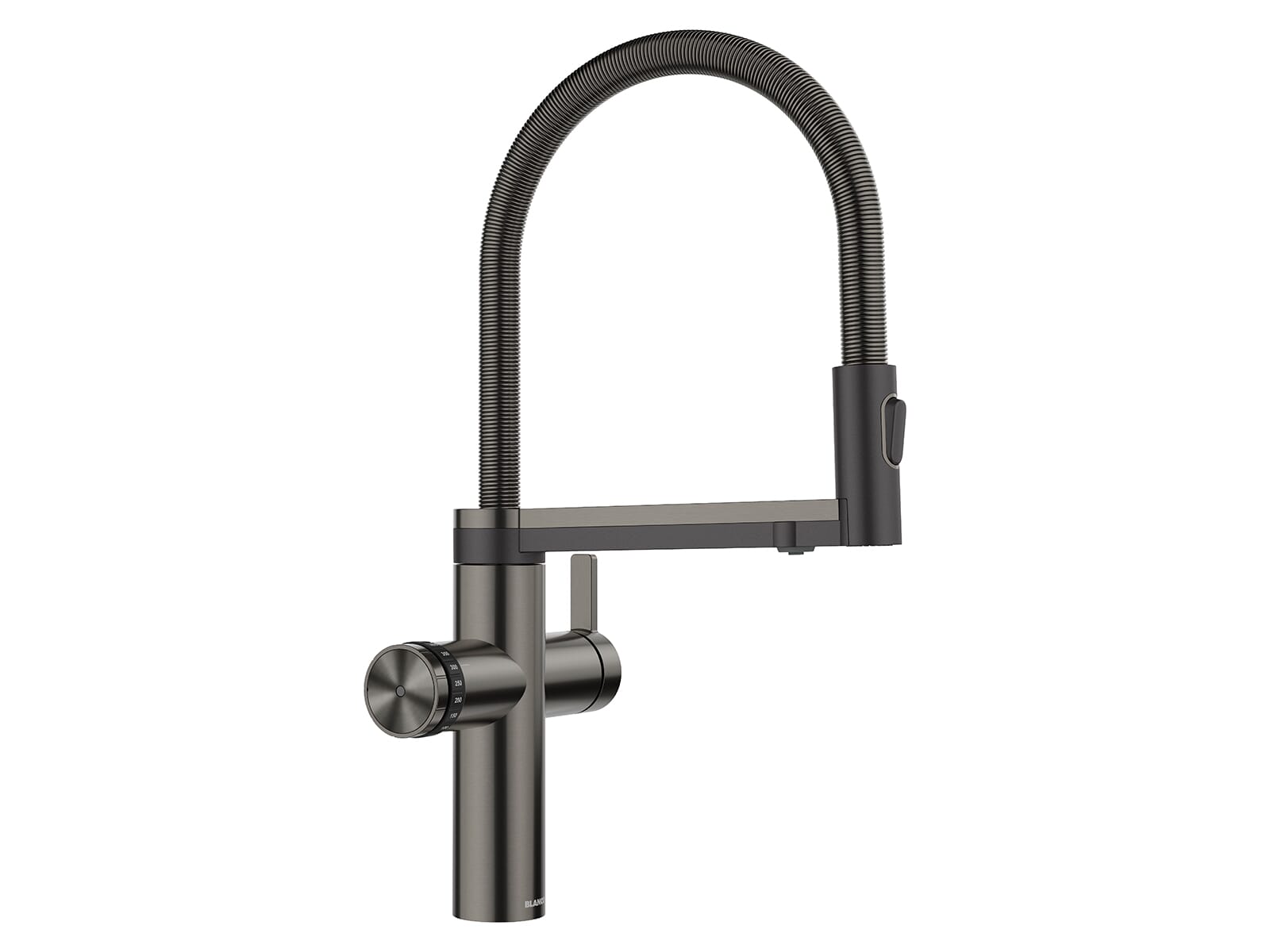 Blanco Set Trinkwasserarmatur Choice Icona Edelstahl gebürstet + Kühl- und Karbonisierungseinheit Choice.All