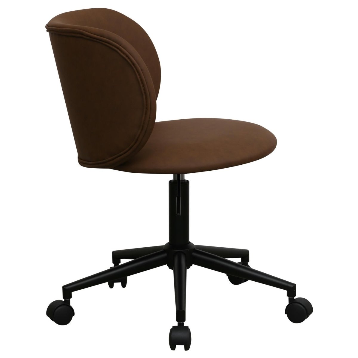 Bobo Bürostühle - Kunstleder Dunkelbraun
