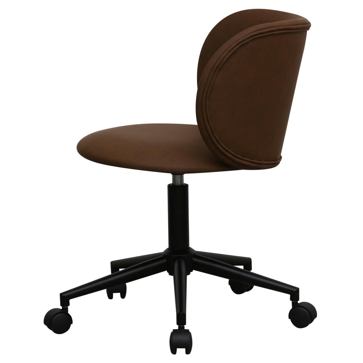 Bobo Bürostühle - Kunstleder Dunkelbraun