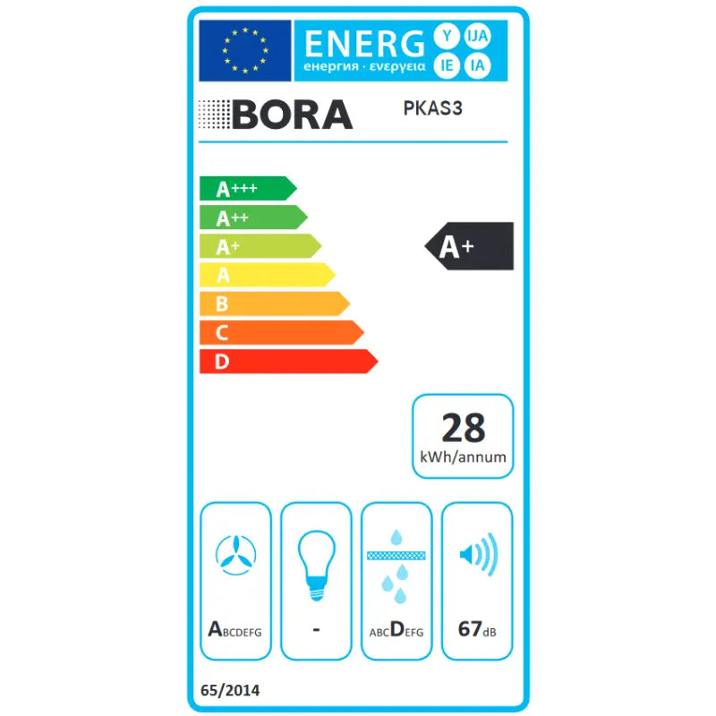 PKAS3FIAB - BORA Professional 3.0 Set All Black (1x PKAS3AB, 2x PKFI3ABR, 1x EFBV90, 1x EFS375, 1x EFV)