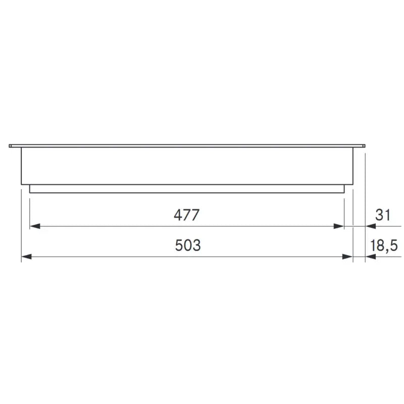 PKAS3FIT - BORA Professional 3.0 Set Flächeninduktion Tepan (1x PKAS3, 1x PKFI3R, 1x PKT3, 1x EFBV90, 1x EFS375, 1x EFV)