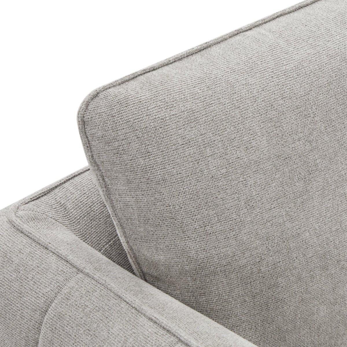 Couchgarnitur 3+2 Sofa - Stoffbezug Grau