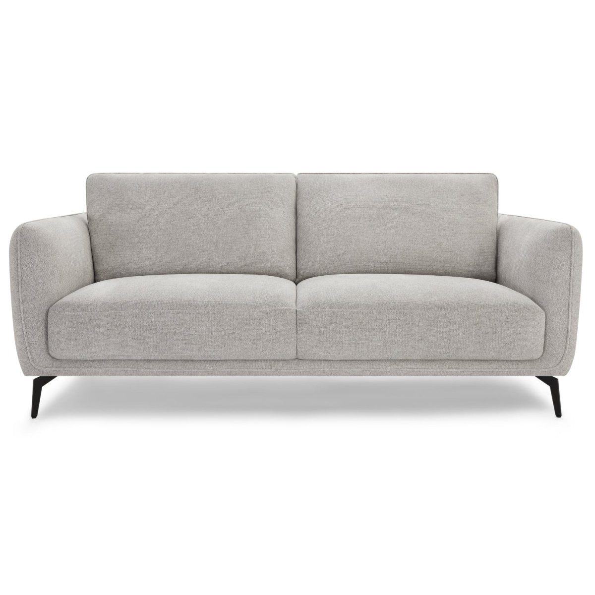 Couchgarnitur 3+2 Sofa - Stoffbezug Grau