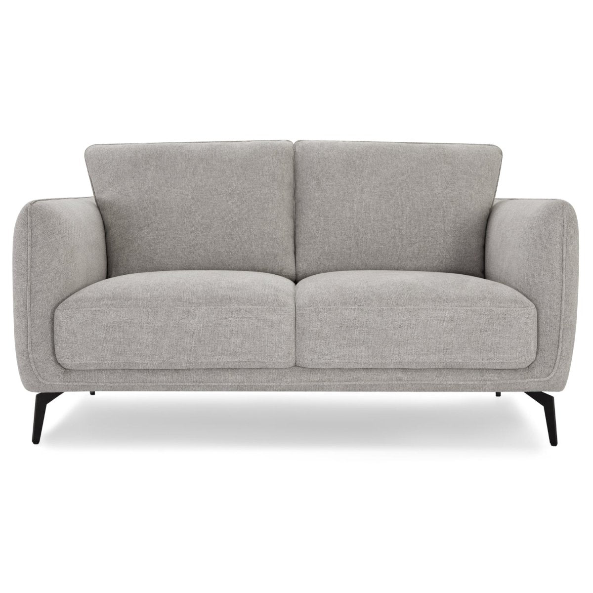 Couchgarnitur 3+2 Sofa - Stoffbezug Grau