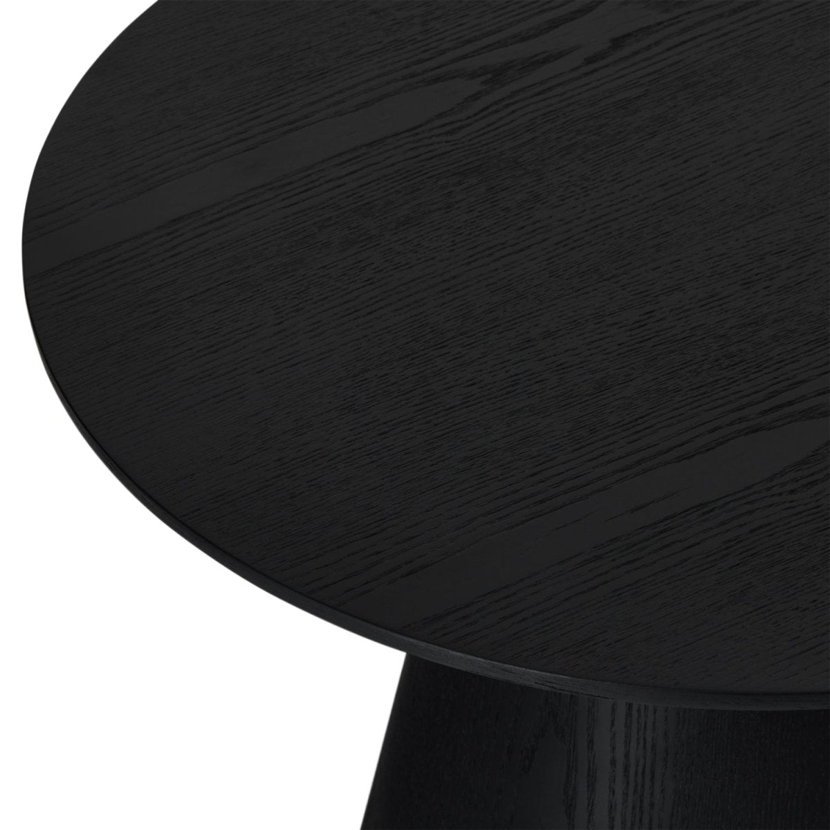 Couchtisch 2er Set ø45/80 cm - Eiche Schwarz