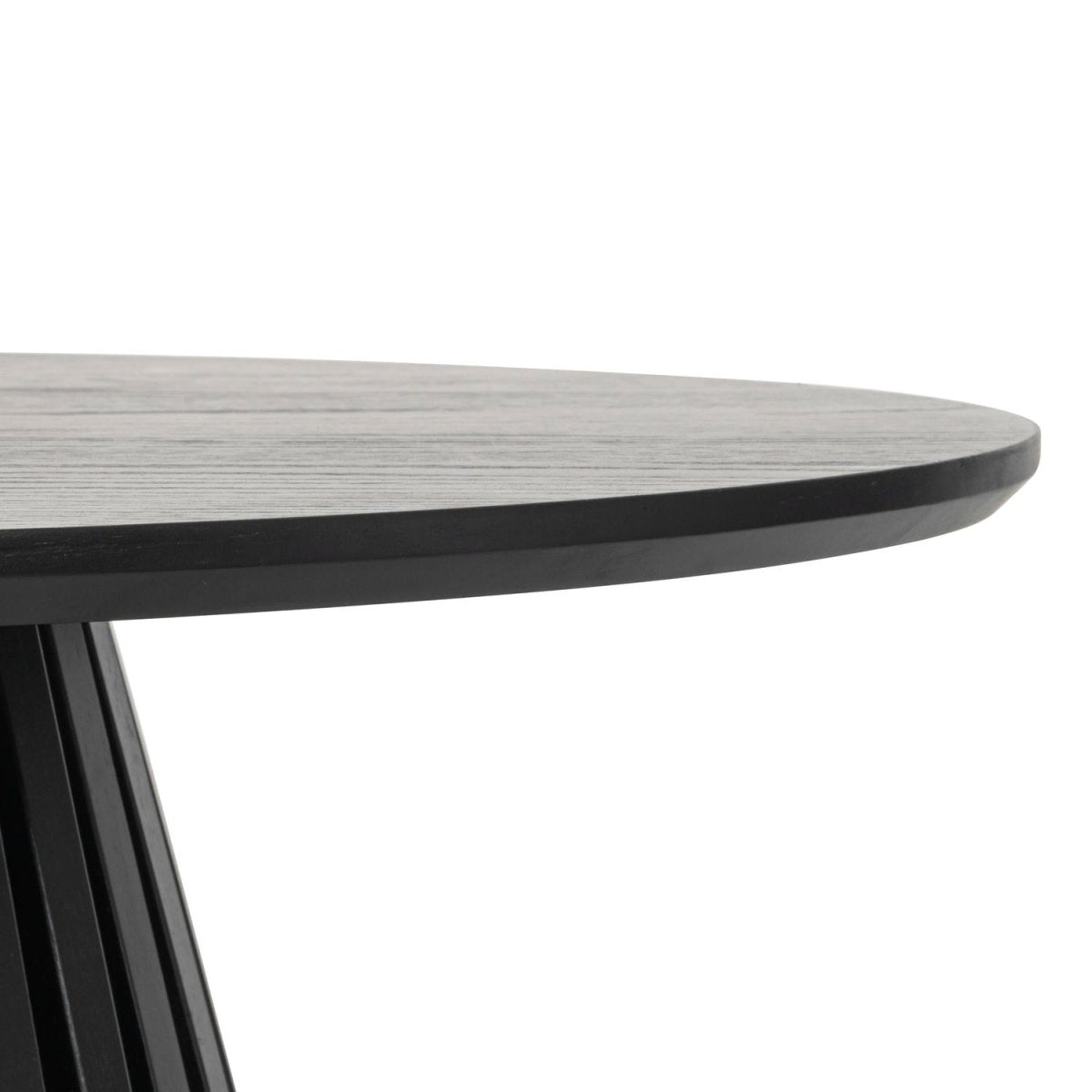 Couchtisch 2er Set ø60/80 cm - Eiche Schwarz