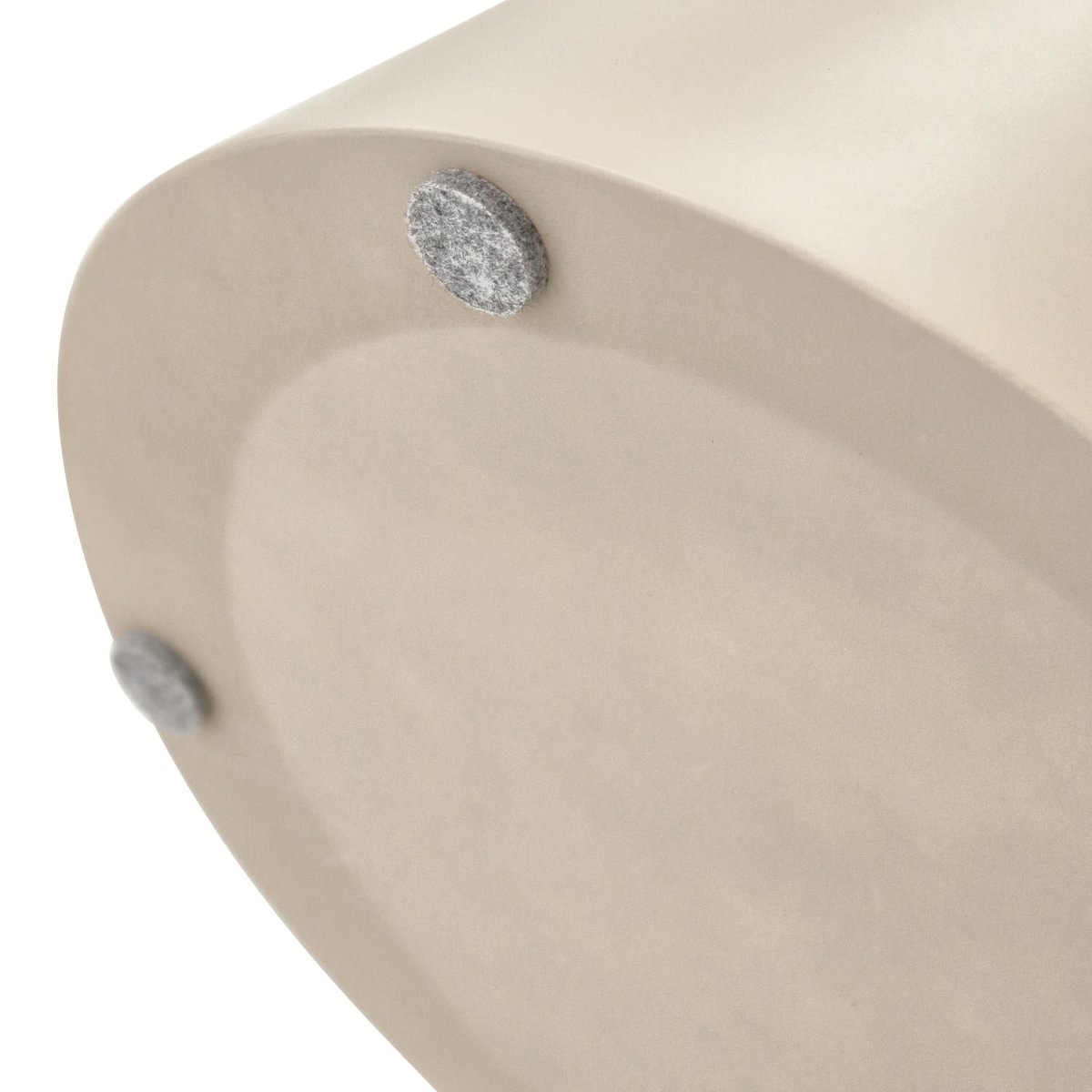 Couchtisch 2er Set ø60/80 cm - Travertine-Optik Beige