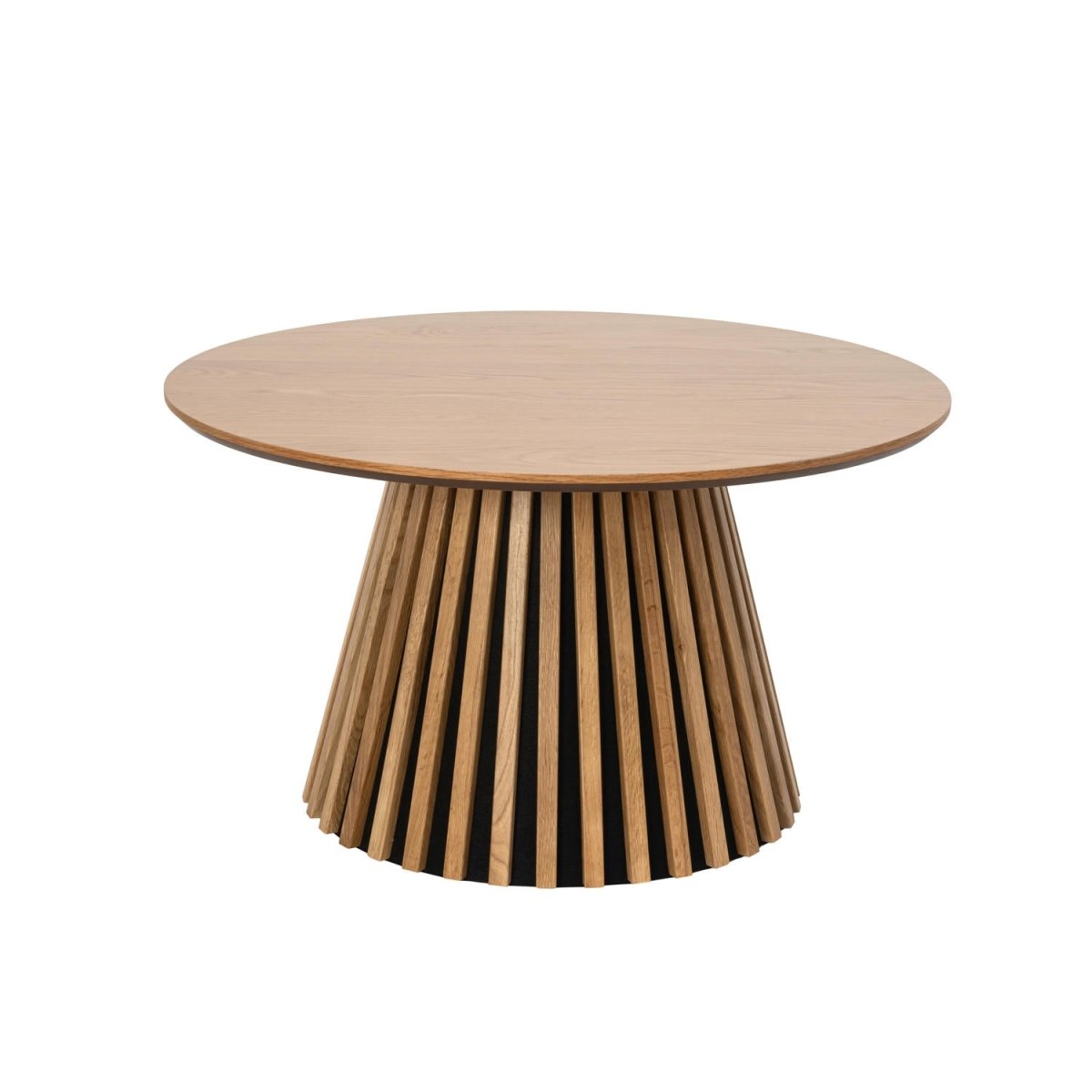 Couchtisch 2er Set ø60/80 cm - Wildeiche Natur