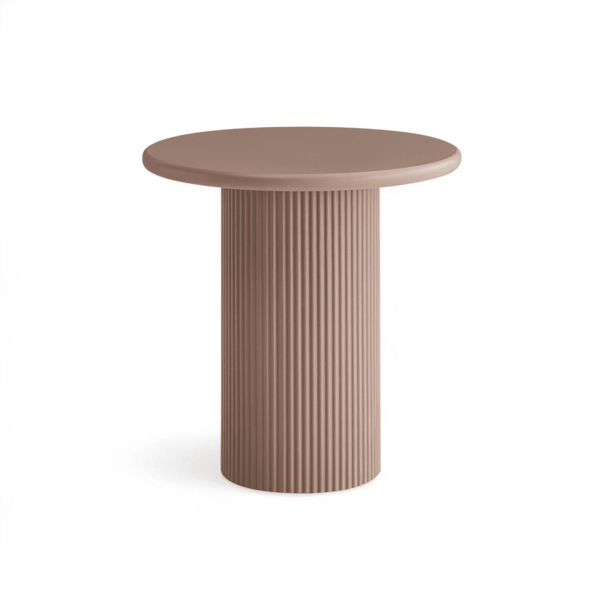 Couchtisch Rund ø50 cm - Mocca Mousse