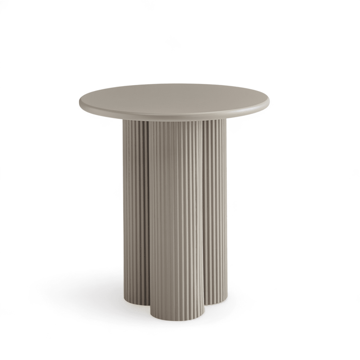 Couchtisch Rund ø50 cm - Taupe
