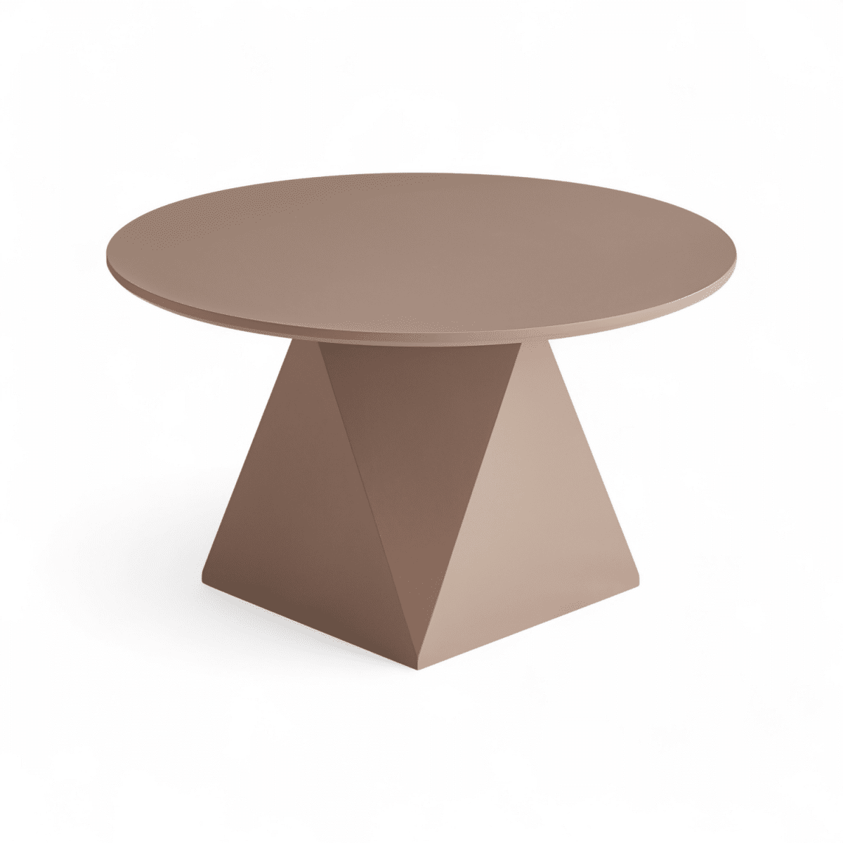 Couchtisch Rund ø80 cm - Mocca Mousse