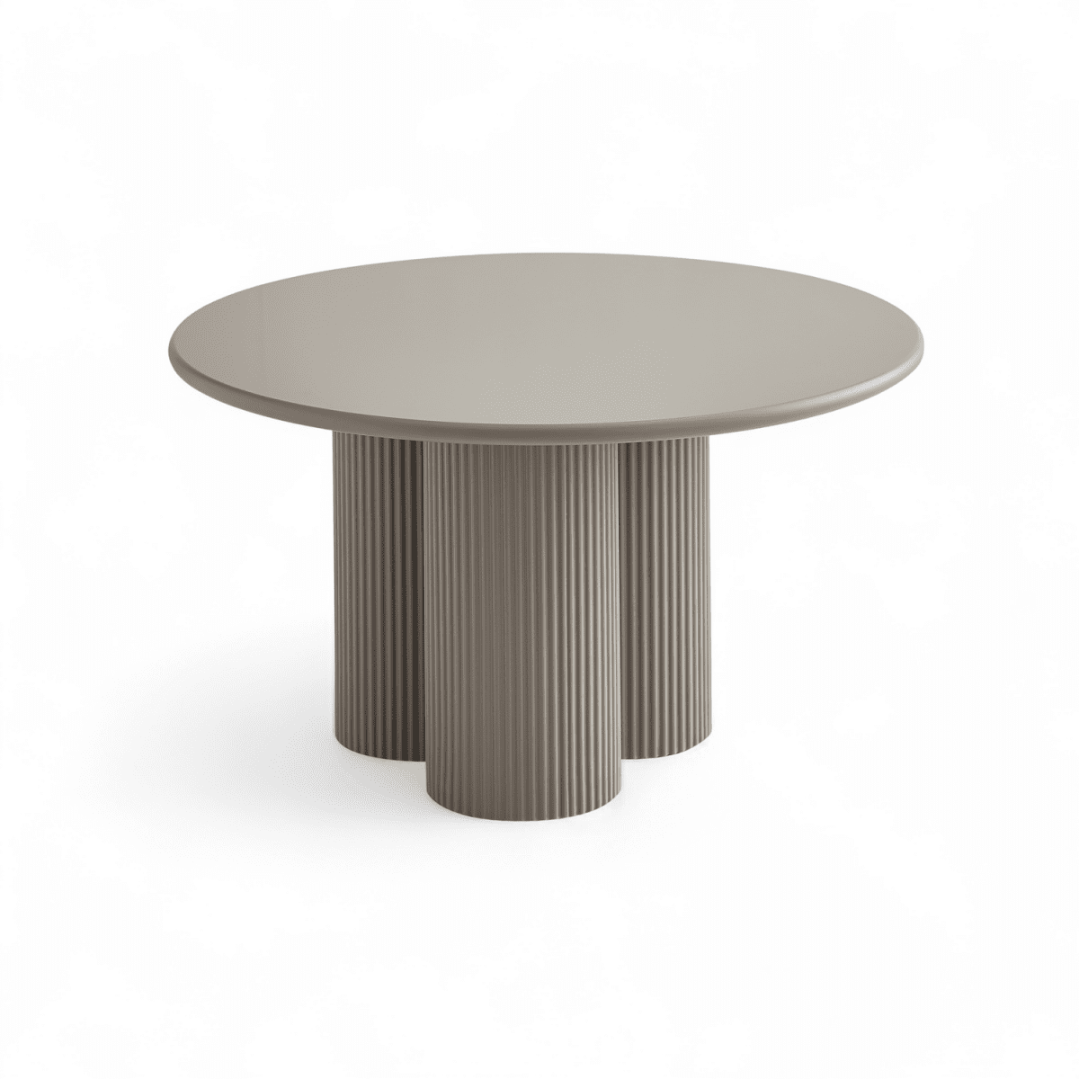 Couchtisch Rund ø80 cm - Taupe