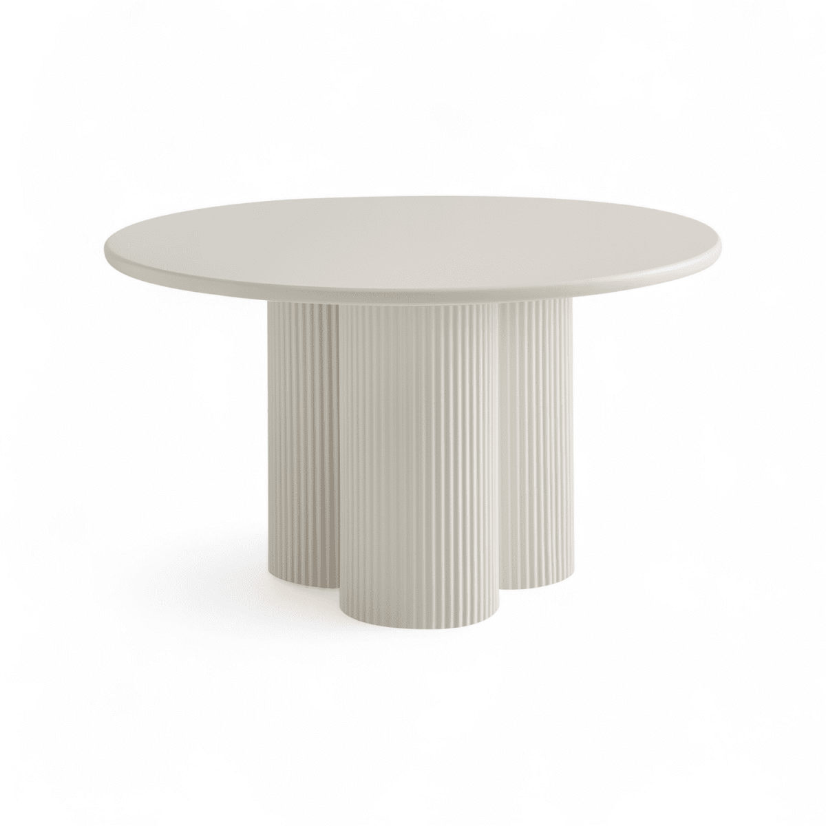 Couchtisch Rund ø80 cm - Weiß