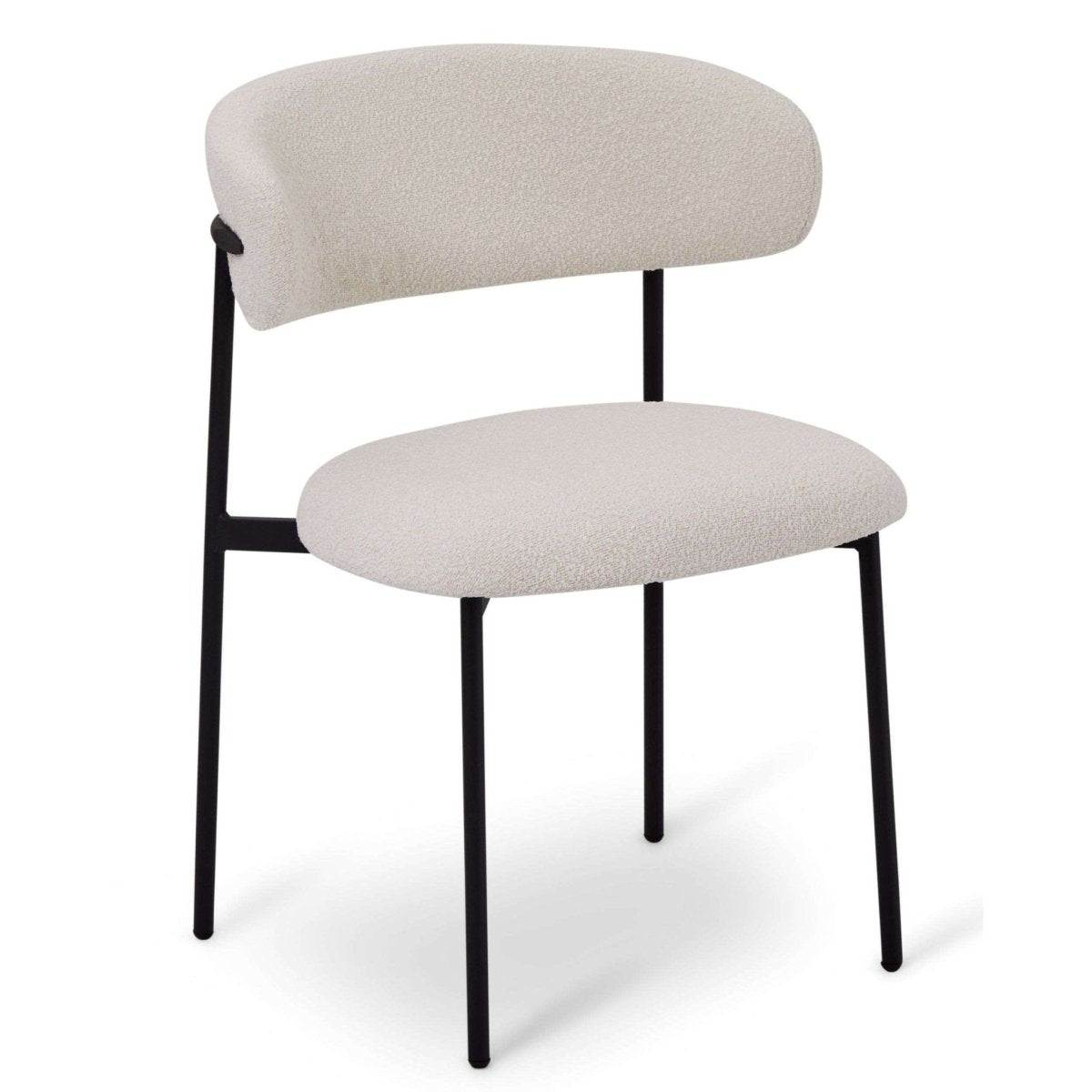 2er Set Esszimmerstühle - Weiß