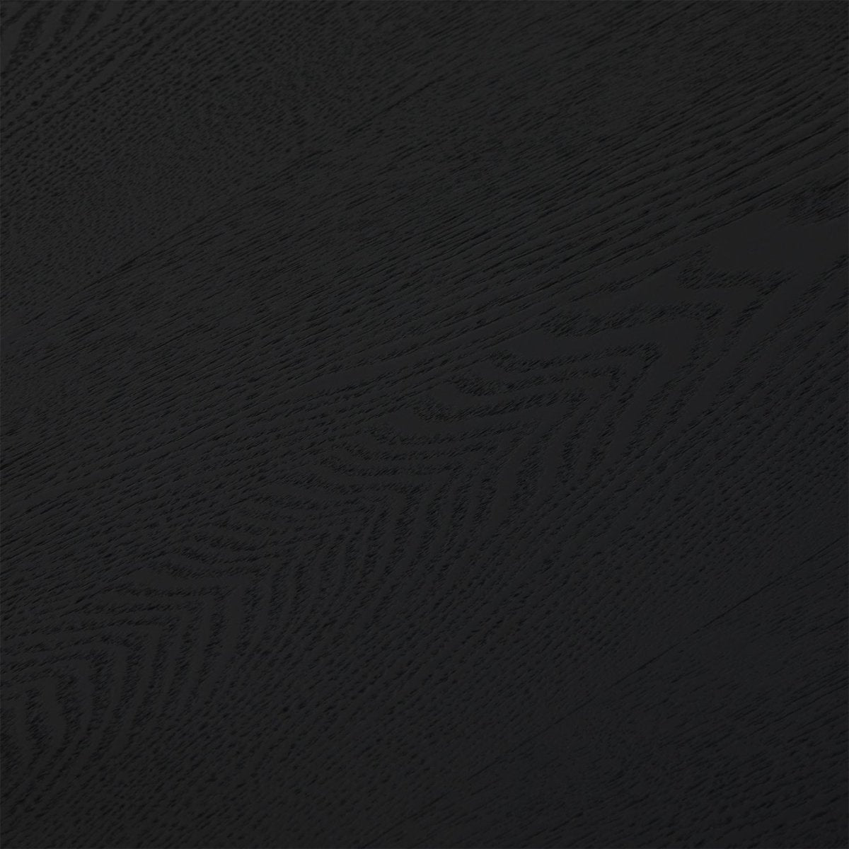 Essgruppe mit 4 Stühle und Esstisch - ø120 cm Schwarz