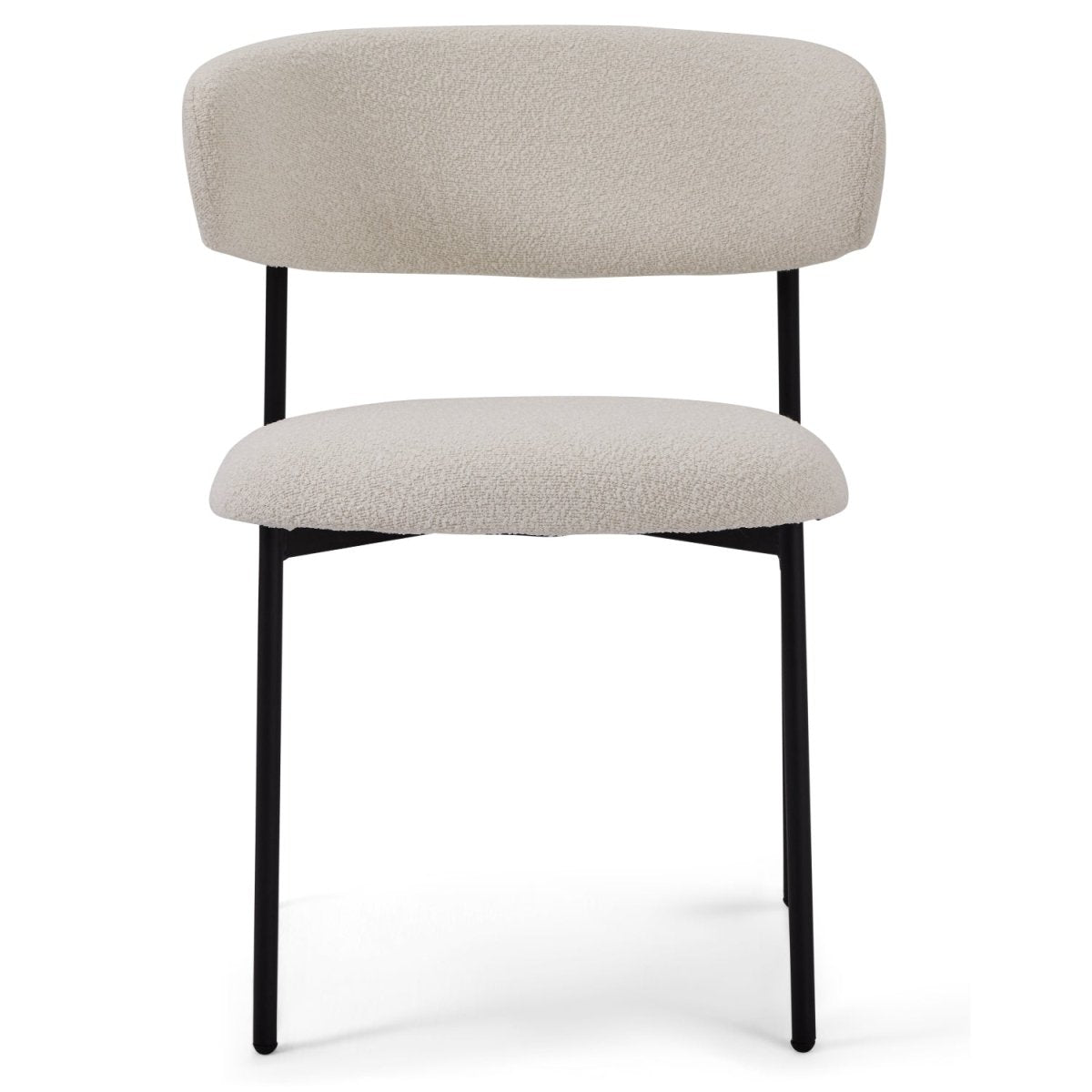 Essgruppe mit 4 Stühle und Esstisch - ø120 cm Wildeiche
