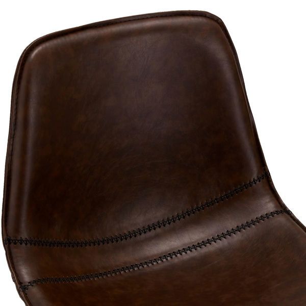 4er Set Barhocker Isabel - Drehbar - Dunkelbraun