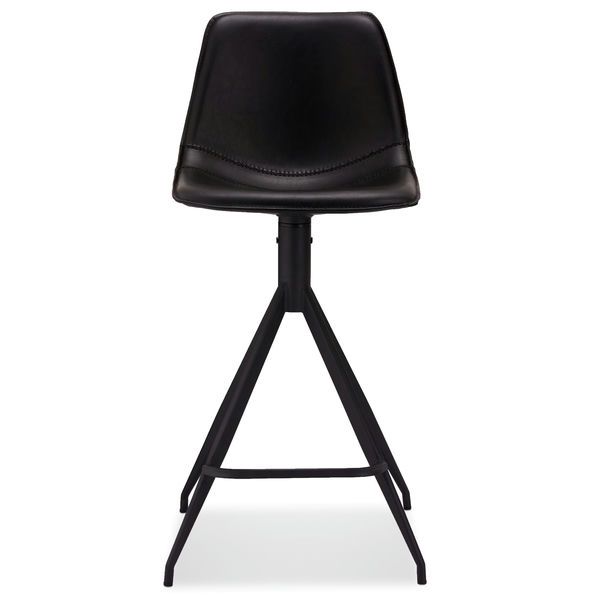 4er Set Barhocker Isabel - Drehbar - Schwarz