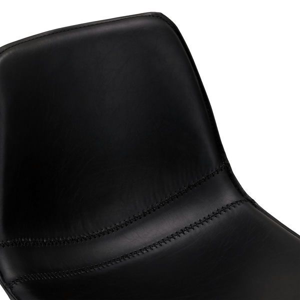 4er Set Barhocker Isabel - Drehbar - Schwarz