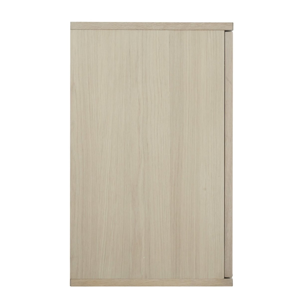 Wandschrank mit LED-Beleuchtung - 160 cm breit - Eiche bianco