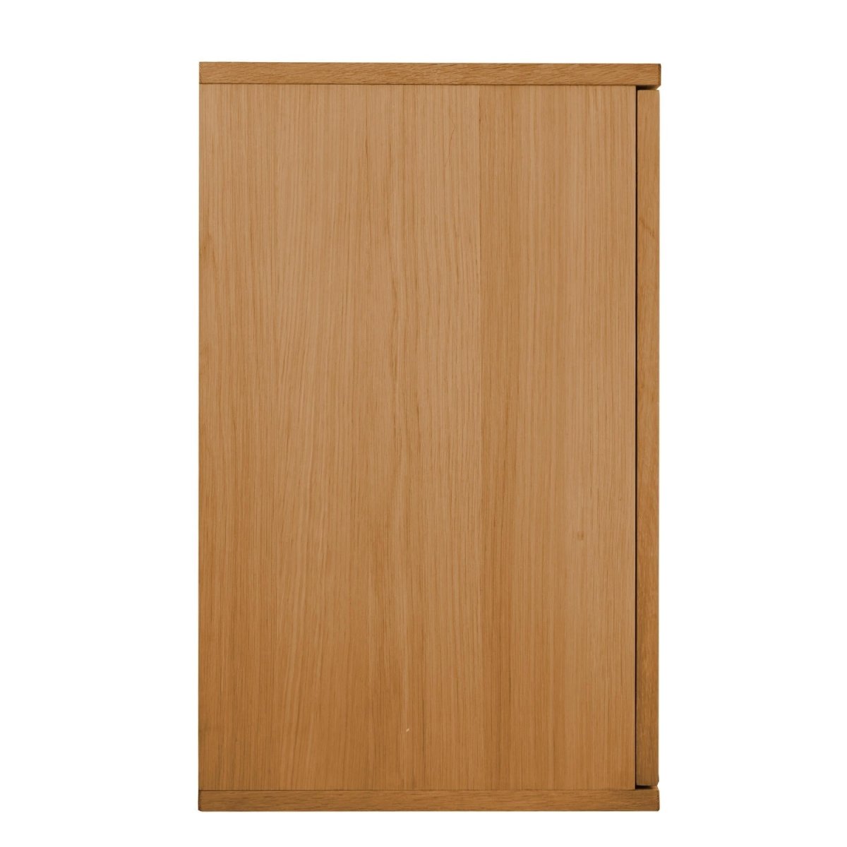 Wandschrank mit LED-Beleuchtung - 160 cm breit - Wildeiche
