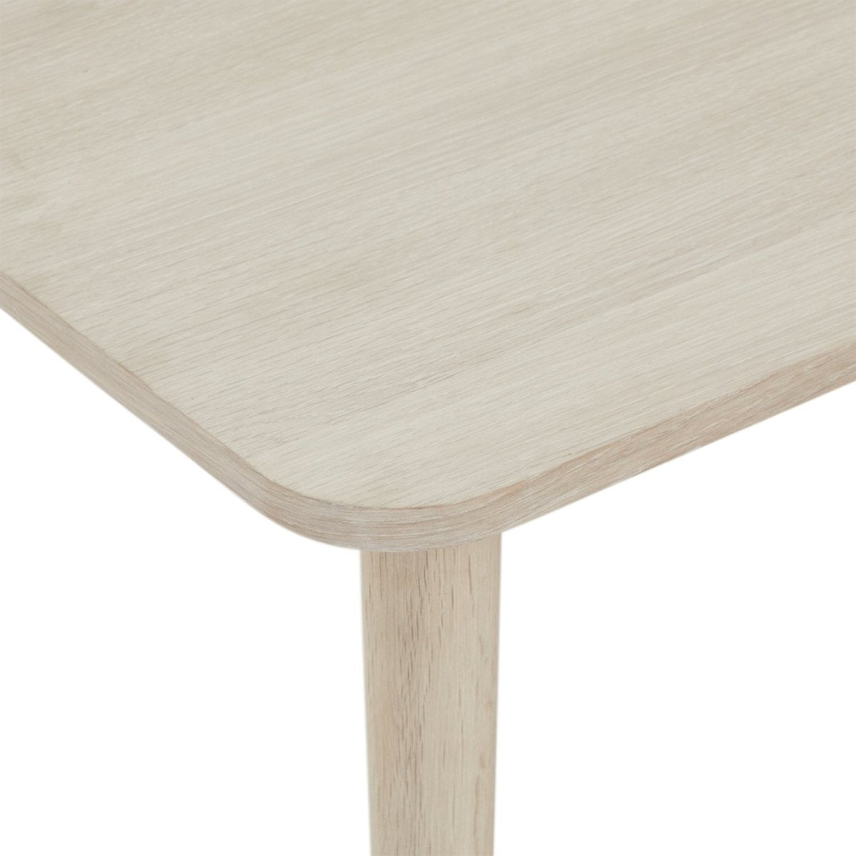 Couchtisch Rechteckig 120x75 cm - Eiche Bianco