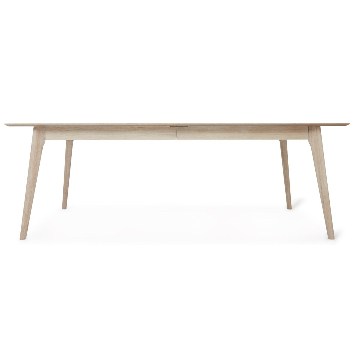Ausziehbarer Esstisch Porto 220–320 cm Eiche bianco | ibbedesign
