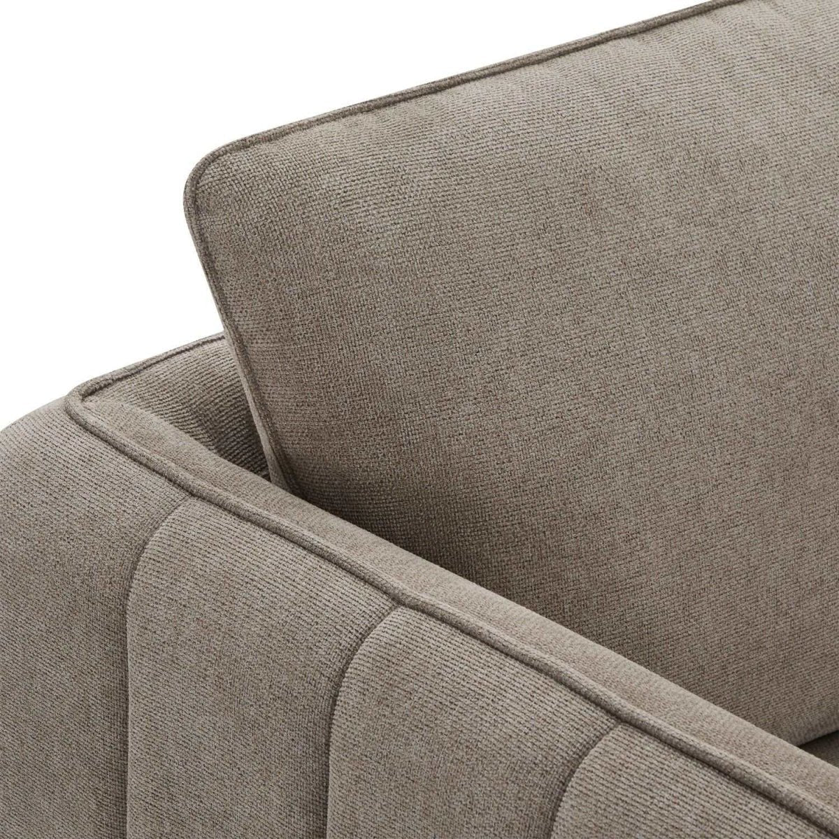 2-Sitzer Sofa - Stoffbezug Beige