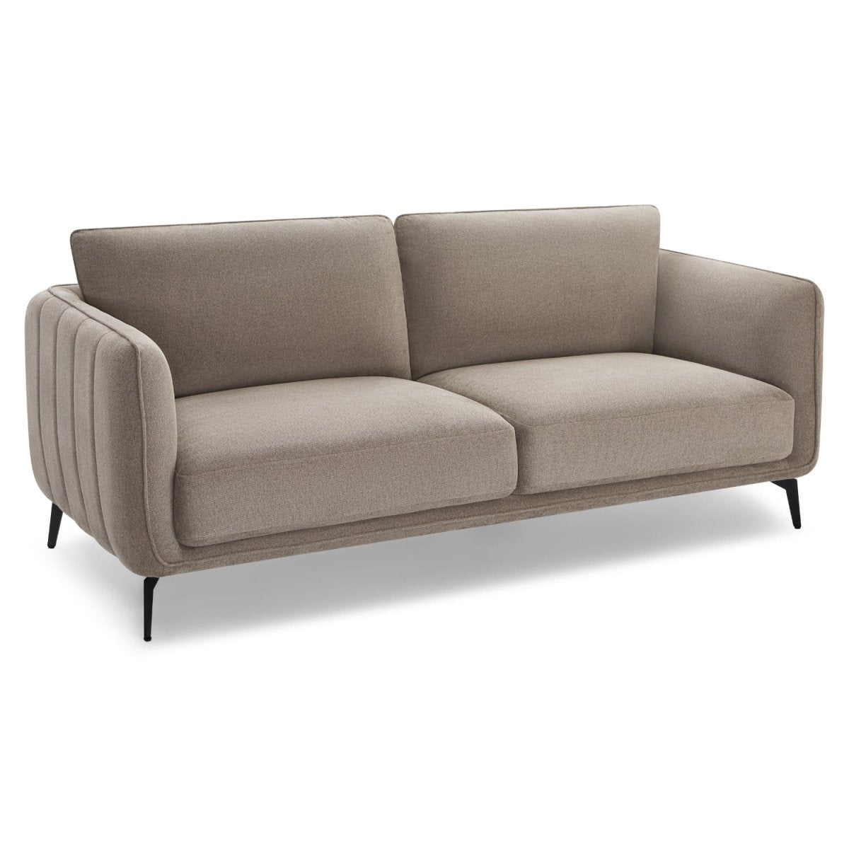 3-Sitzer Sofa - Stoffbezug Beige