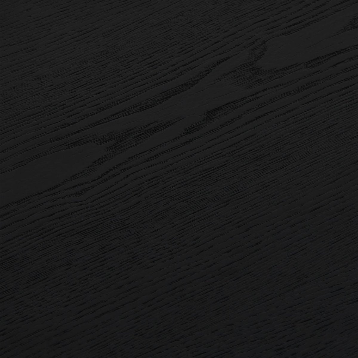 Couchtisch Rund ø60 cm - Eiche Schwarz