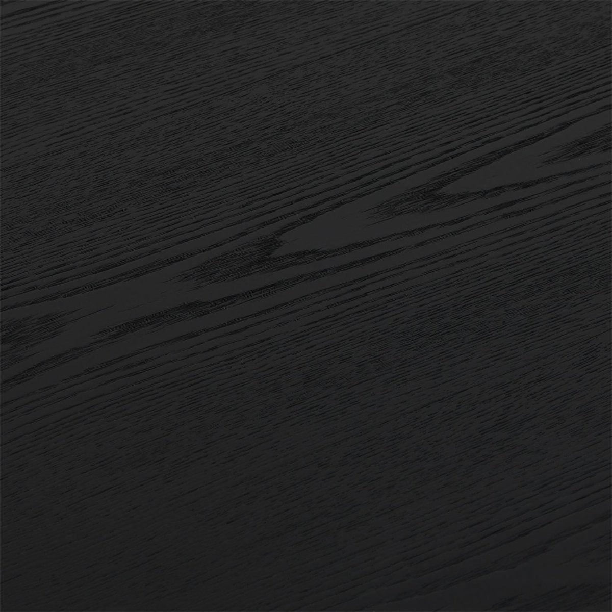 Couchtisch Rund ø80 cm - Eiche Schwarz