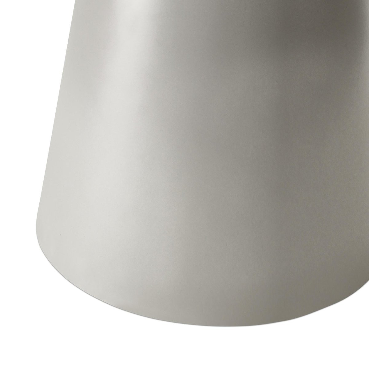 Couchtisch Rund ø80 cm - Travertine-Optik Grau
